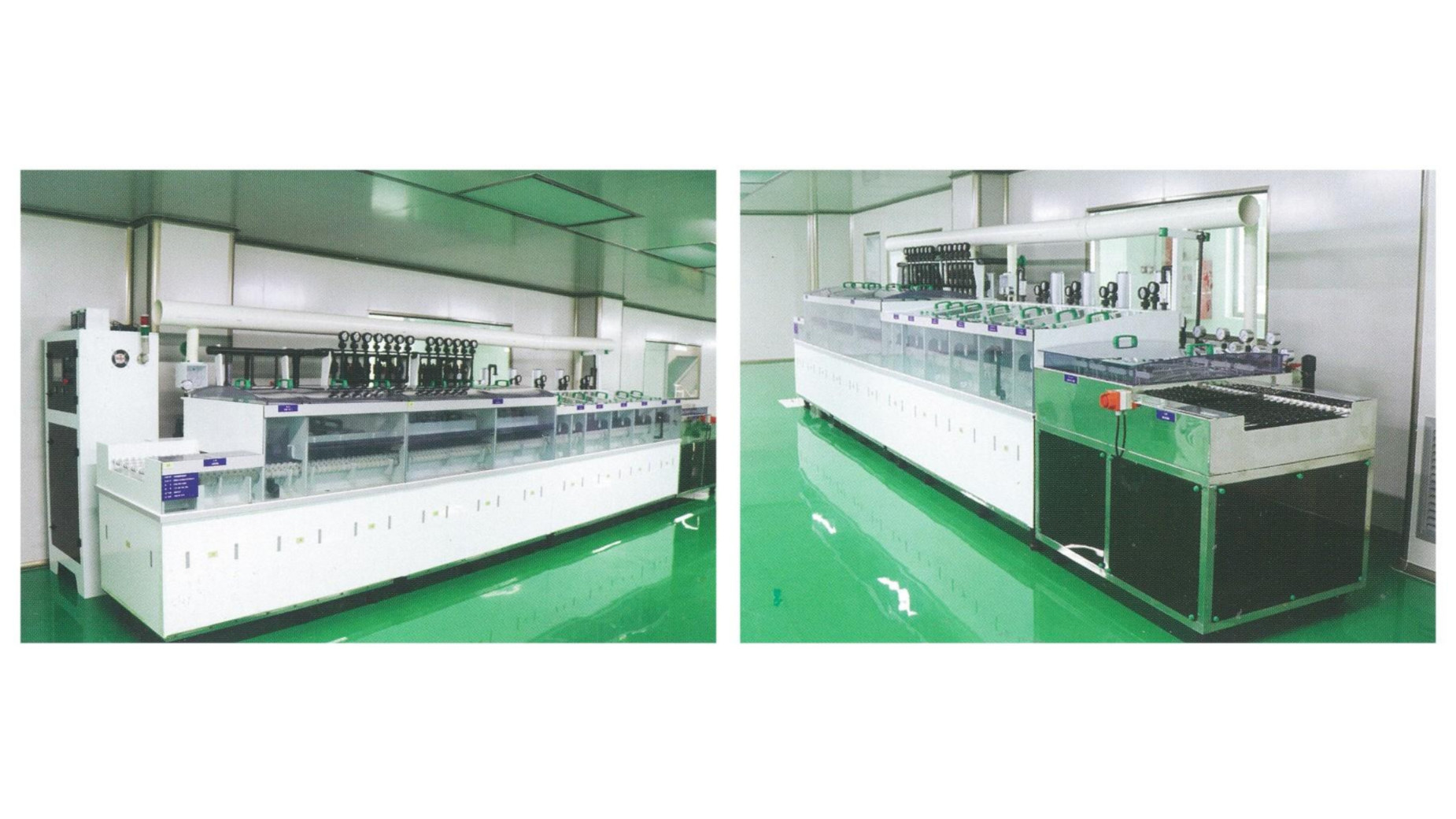 玻璃顯影蝕刻退膜制程清洗線